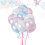 Light Blue Latex Balloons 100 pcs 8