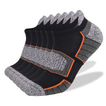 Awdenio Cotton Ankle Socks Unisex Arch Support 6 Pairs