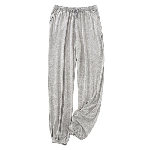 Men's Lightweight Pajama Pants High Stretch Solid Color