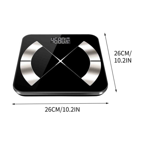 Smart Body Fat Scale Bluetooth 500 lb LED Display 1