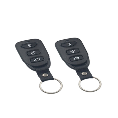 Universal 12V Car Door Lock Remote Kit Black 2