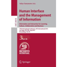 Human Interface and the Management of Information Information and Inte