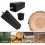 Wooden Sofa Legs Set 4 pcs 6 cm Solid Wood M8 2