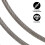 Basketball Hoop Net String Silver 1 Set 3