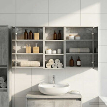 vidaXL Badezimmerschrank-Set 3 stk. 116 x 16 x 62,5 cm Holzwerkstoff
