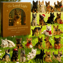 German Shepherd Advent Calendar 2025 24 Days