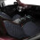 Ventilated Car Seat Cushion with Backrest Black 5