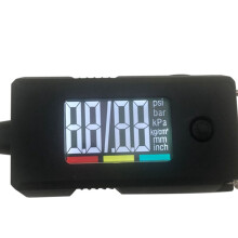 Digital Tire Gauge ABS Black 1 Piece 3.5 x 1.8 x 1.1 Inches