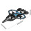 RC Plane Foam Drone with Headless Mode and Blue Lights 3