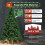 Pre-Lit Flocked Christmas Tree with LED Lights 5