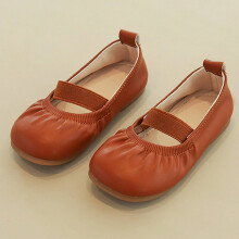 FAMTKT Girls Leather Soft-Sole Princess Dress Shoes