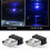 USB Ambient Light LED Neon Lamp for Car Interior 8