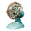 Mini ventilatore da tavolo USB blu silenzioso, portatile e compatto 2