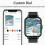 Smartwatch con cinturino in acciaio inossidabile e Bluetooth 5.0 4