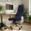 Stretch Office Chair Cover Soft Washable Snap Closure Star 3
