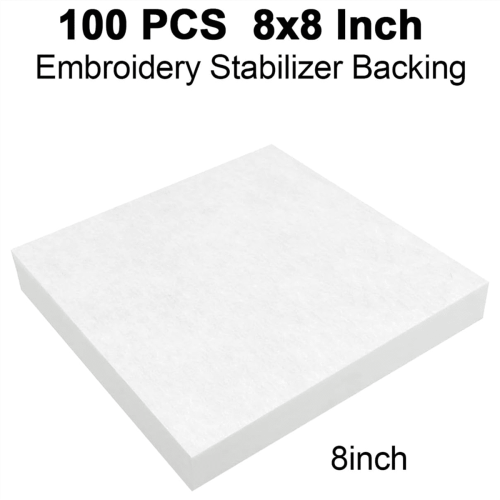 Embroidery Stabilizer Precut 100 PCS 2