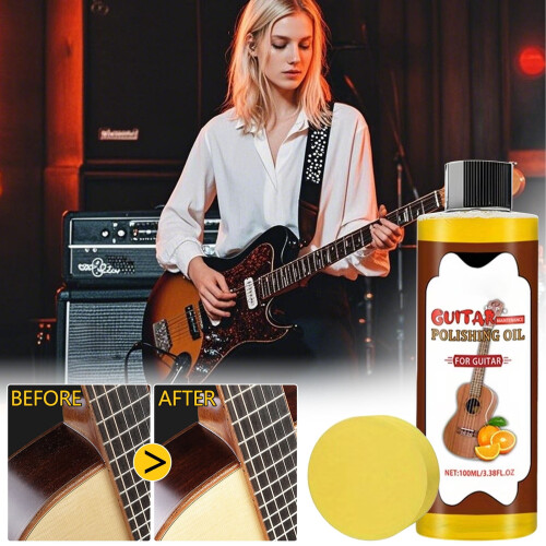 Guitar Finish Care Kit Beeswax-Based 100ml 1