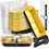 Mini Cake Pans with Lids and Spoons Black Gold Rectangular 1