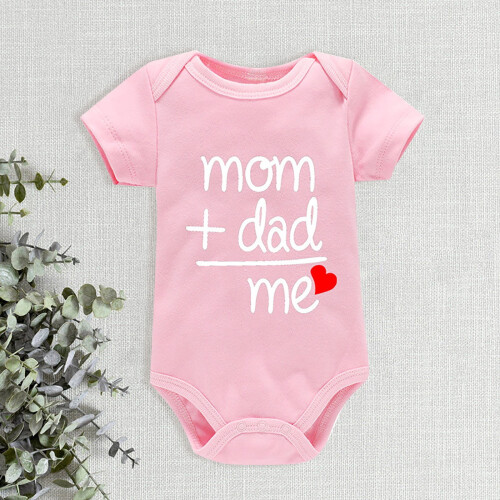 Babybodys Kurzarm Strampler mit Buchstabenprint, Größe 18M 2