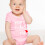 Babybodys Kurzarm Strampler mit Buchstabenprint, Größe 18M 4