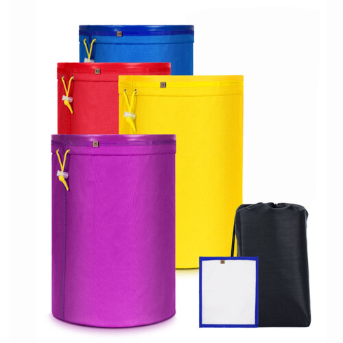 Hydroponik-Filterbeutel, rot, 4-teilig, 1 Gallone, Netzset 2