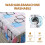 Ensemble de couette Queen Qocolhg 3 pièces toutes saisons 6