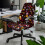 Housse de chaise de bureau extensible à motif dessin animé L 2