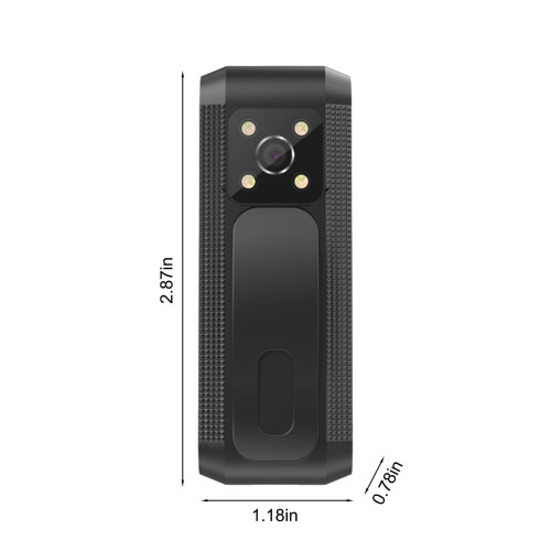 Mini HD 1080P Body Camera with Night Vision 5H Battery 2