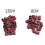 Sanding Bands for Drill 80-240 Grit 100 Pack 4