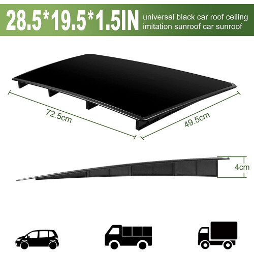 Car Sunroof Wind Deflector with Waterproof Insulation 1
