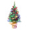Mini Flocked Christmas Tree Desktop Decoration 1