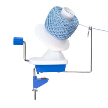 Crochet Yarn Winder and Umbrella Swift Set with Skein Holder
