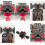 Σετ διαφορικών από ατσάλι RC για 1/8Arrma Typhon6S BLX 4