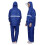 Motorcycle Rain Suit Dark with Adjustable Hood and Elastic 6