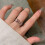 Romantic Bowknot Ring Adjustable Shiny Delicate Jewelry 4