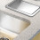 Mülltonnenabdeckung aus Edelstahl mit Klappdeckel (2er-Pack) 3