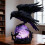 Gothic Crow LED-Skulpturlampe Weihnachtsdekoration 4