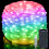 RGB IC USB-ljusslingor 6,6FT 20LED klar tråd 2