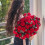 Handmade Rose Bouquet Throw Blanket Cotton Knitted 1 2