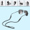 Nylon Eyeglass Strap Adjustable 25in Lightweight 5