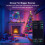 Guirlande lumineuse Bluetooth RGB50LED 5 m 8
