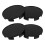 Hub Cap Modification Accessories 4 Pcs Plastic Wheel Covers 1