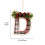 Décorations de Noël en bois, alphabet A-Z, 26 pièces 3