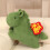 Peluche Cheval Mignonne Jouet Poupée Rouge 1Pièce 4