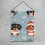 Drapeau de jardin d'hiver Teckel, double face, résistant aux intempéries 4
