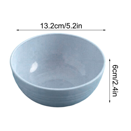 Μπολ σούπας από άχυρο Nordic Wheat Straw Plastic Free BPA 5,2x2,4 ίντσες 1