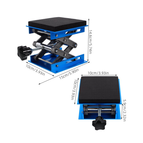 Lab Scissor Lift Jack Stand Table 1 Set 1
