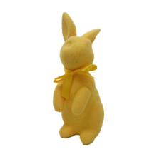 Easter Bunny Foam Ornaments Yellow Lightweight Decor