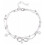 Women's 925 Sterling Silver Anklet with Boho Beads 8