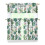 Green Cactus Kitchen Curtain Valance Set 36 inch 1